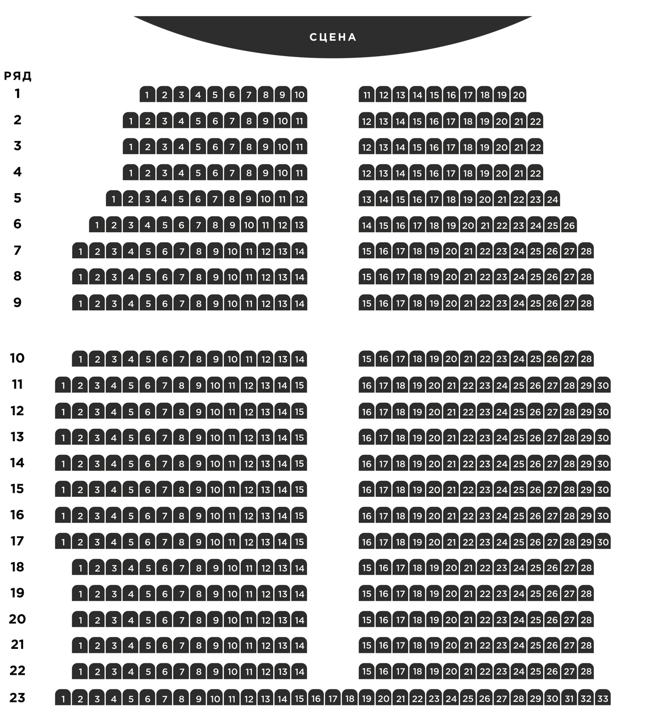 Схема Театра Фото